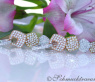 High-end Dangling Earrings with Diamonds