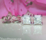 Timeless Princess Diamond Solitaire Studs (1,50 ct.)