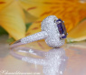 Precious AAA Tanzanite Ring with Diamonds