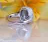Precious AAA Tanzanite Ring with Diamonds