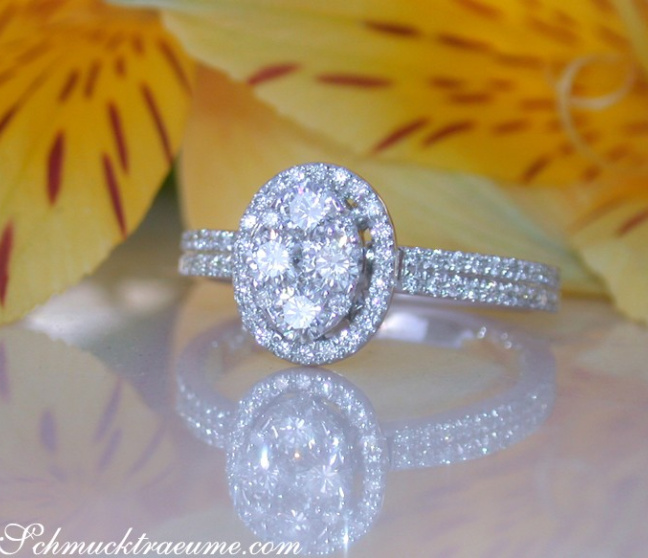 Oval Diamond Ring Oval Diamond Ring