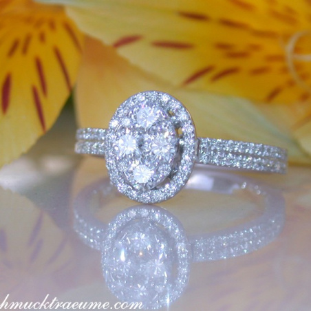 Oval Diamond Ring