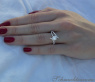Delicate Diamond Solitaire Ring