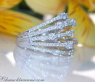 Multi Row Diamond Ring
