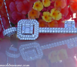 Magnificent Diamond Key Pendant