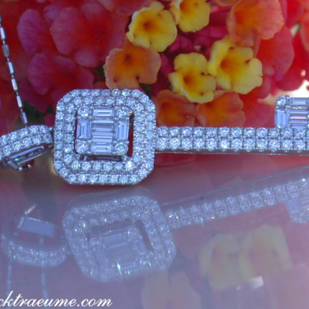 Magnificent Diamond Key Pendant