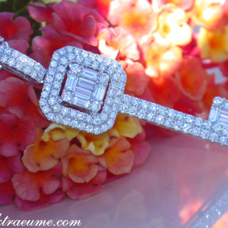 Magnificent Diamond Key Pendant