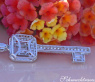 Magnificent Diamond Key Pendant