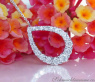 Precious Diamond Pear Pendant