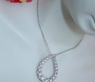 Precious Diamond Pear Pendant