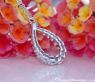 Precious Diamond Pear Pendant