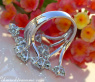 Brillanten Ring im Blüten Design