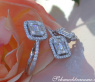 Unusual Diamond Ring with Baguette Diamonds