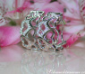 Feminine Diamond Heart Huggie Earrings