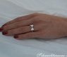 Drei Brillanten Herz Ringe