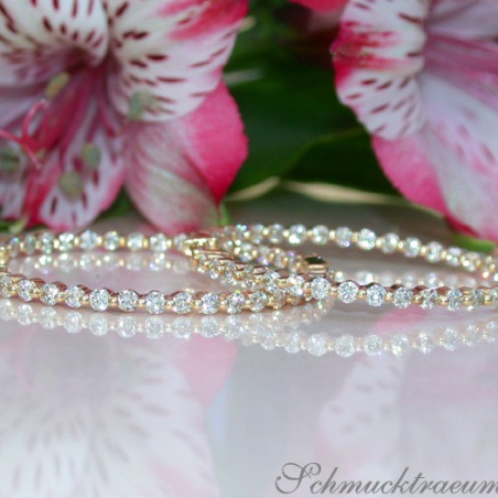 Handsome Diamond Hoop Earrings (Ø 35 mm)