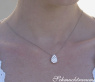 Picture Perfect Diamond Pear Pendant with Princess Diamonds