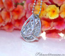 Picture Perfect Diamond Pear Pendant with Princess Diamonds