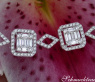 First Class Diamond Bracelet with Baguette Diamonds