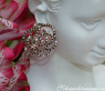 Picture Perfect Rose Earrings with Natural Brown Diamonds