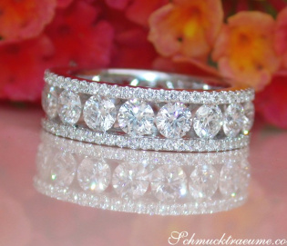 High Carat Diamond Eternity Ring