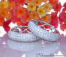 Precious Diamond Pave Hoop Earrings