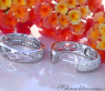 Precious Diamond Pave Hoop Earrings