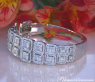 High Carat Diamond Bangle with Baguette Diamonds (5.64 ct.)