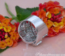 Überkreuzter Brillanten Ring mit Baguette Diamanten