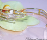 Picture Perfect Diamond Bangle in Yellow gold 18k