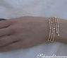 Picture Perfect Diamond Bangle in Yellow gold 18k