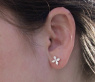 Finest Marquise Diamond Studs (Star / Blossom Style)