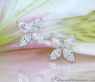Finest Marquise Diamond Studs (Star / Blossom Style)