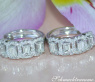 Beautiful Baguette Diamond Earrings