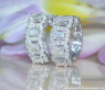 Beautiful Baguette Diamond Earrings