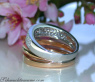 Pretty Multirow Diamond Ring in Rose & White Gold