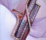 Striking Pink Tourmaline Ring with Diamonds