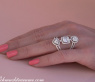 Striking Diamond Ring with Baguette Diamonds