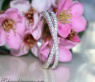 Extra Thin Crossover Diamond Ring