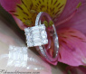 Picture Perfect Diamond Square Ring