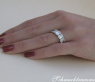 Exquisite Diamond Band in Whitegold 18k