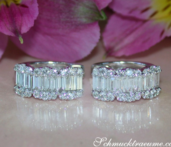Precious Diamond Earrings in Whitegold 18k Precious Diamond Earrings in Whitegold 18k