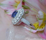 Exquisite Sapphire Ring with Diamonds
