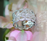 Graceful Antique Style Diamond Ring
