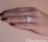 Graceful Antique Style Diamond Ring