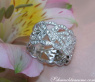 Graceful Antique Style Diamond Ring