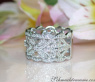 Graceful Antique Style Diamond Ring
