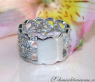 Graceful Antique Style Diamond Ring