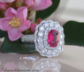 Magnificent Ruby Ring with Diamonds
