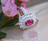 Magnificent Ruby Ring with Diamonds